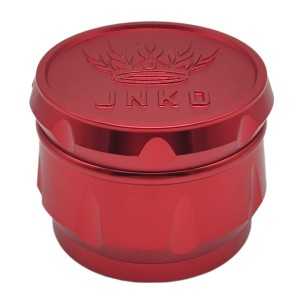 Grinder Elegance XL in 4 parti | Rosso | 63 mm | Alluminio | Marchio 3D