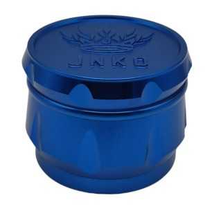Grinder 4 Parties Elegance XL | Bleu | 63 mm | Aluminium | Logo 3D