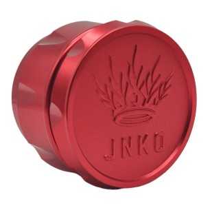 Grinder Elegance XL in 4 parti | Rosso | 63 mm | Alluminio | Marchio 3D