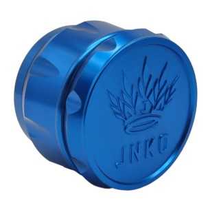 Grinder 4-teilig Elegance XL | Blau | 63mm | Aluminium | 3D-Logo
