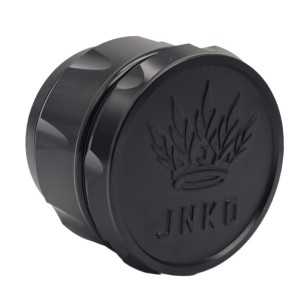 Grinder 4-częściowy Elegance XL | Czarny | 63mm | aluminium | Logo 3D