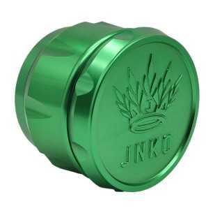 Grinder 4 Parties Elegance XL | Vert | 63 mm | Aluminium | Logo 3D
