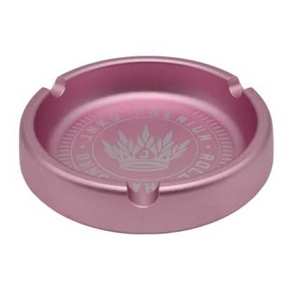 Aluminium Aschenbecher rund 10cm | Rosa | JNKO Premium