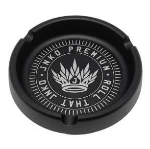 Aluminium Ashtray Round 10cm | Black | JNKO Premium