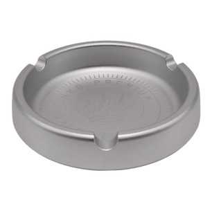 Aluminium Aschenbecher rund 10cm | Silber | JNKO Premium