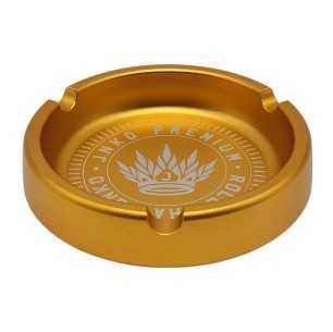 Cenicero de Aluminio Redondo 10cm | Oro | JNKO Premium