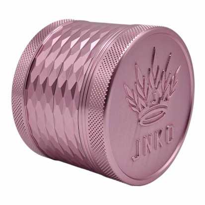 Grinder 4 Parti Majestic XL | Rosa | 63 mm | Alluminio | Marchio 3D