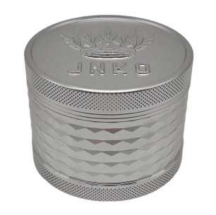 Grinder 4-teilig Majestic XL | Silber | 63mm | Aluminium | 3D-Logo