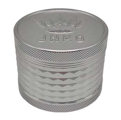 Grinder 4 Parti Majestic XL | Argento | 63 mm | Alluminio | Marchio 3D