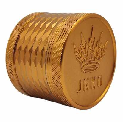 Grinder 4-częściowa Majestic XL | Goud | 63mm | aluminium | Logo 3D