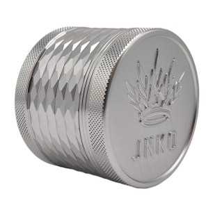 Grinder 4dílná Majestic XL | Stříbro | 63 mm | Hliník | 3D Logo