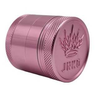 Grinder 4 pièces classique | Rose | 3 Dimensions | Aluminium | Logo 3D