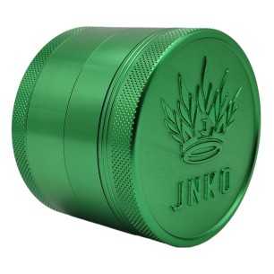 Grinder 4 Parties Classique | Vert | 3 tailles | Aluminium | Logo 3D