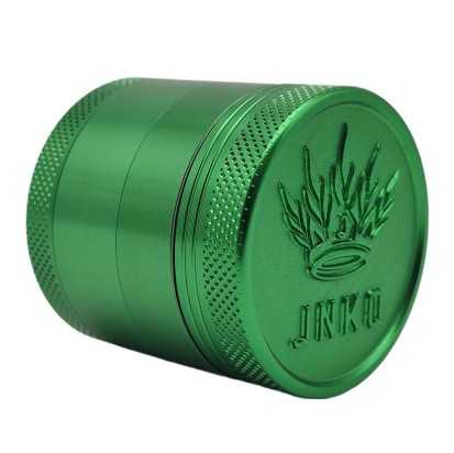Grinder 4 Parties Classique | Vert | 3 tailles | Aluminium | Logo 3D