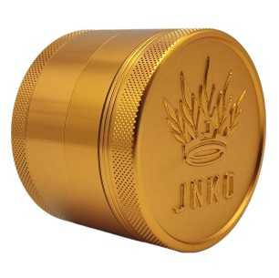Grinder 4-Delig Classic | Goud | 3 Afmetingen | Aluminium | 3D Logo