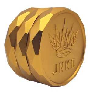Grinder 4-teilig Royal XL | Gold | 63mm | Aluminium | 3D-Logo