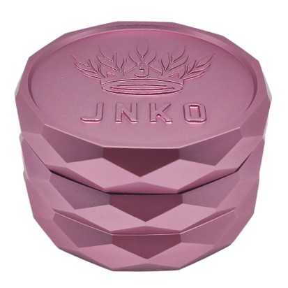 Grinder 4-Delig Royal XL | Roze | 63mm | Aluminium | 3D Logo