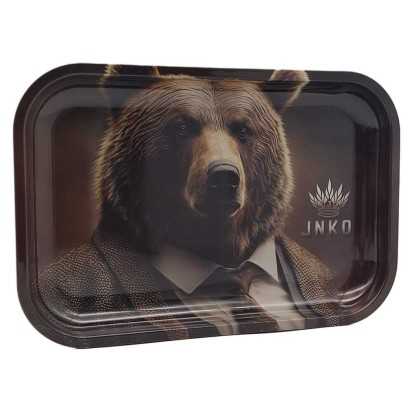 Rolling Tray XXL | 29x19cm | Suited Animals Serie | Design 7 | Suited Bear