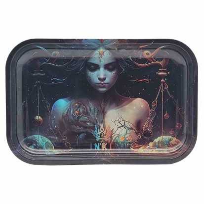 Rolling Tray XXL | 29x19cm | Zodiac Signs Series | Design 7 | Libra