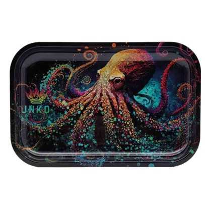 Rolling Tray XXL | 29x19cm | Psychedelic Serie | Design 9 | Octopus 2