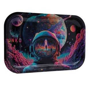Rolling Tray XXL | 29x19cm | Psychedelic Serie | Design 12 | Astronaut