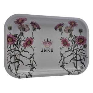 Rolling Tray XXL | 29x19cm | Botanical Flower Series | Design 2 | Purple Daisies