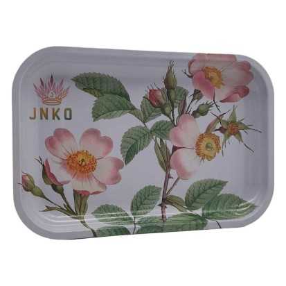 Bandeja de Liar XXL | 29x19cm | Serie de flores botánicas | Diseño 4 | Escaramujos