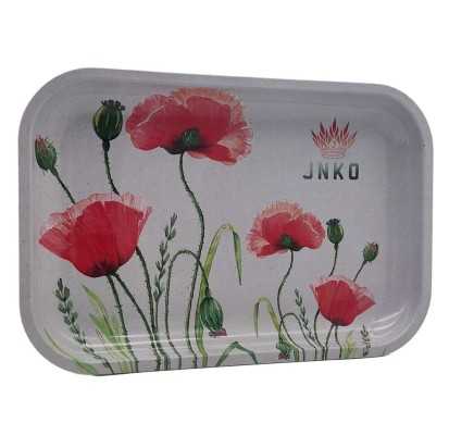 Rolltablett XXL | 29x19cm | Botanische Blumenserie | Entwurf 6 | Mohn