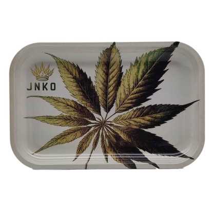 Plateau À Rouler XXL | 29x19cm | Série d'art sur le cannabis | Conception 3 | Plante de mauvaises herbes 3