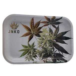 Plateau À Rouler XXL | 29x19cm | Série d'art sur le cannabis | Conception 2 | Plante de mauvaises herbes 2