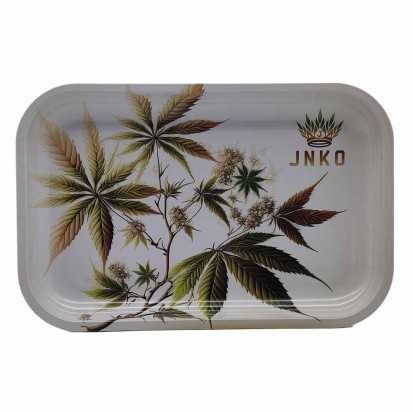 Plateau À Rouler XXL | 29x19cm | Série d'art sur le cannabis | Conception 1 | Plante de mauvaises herbes 1