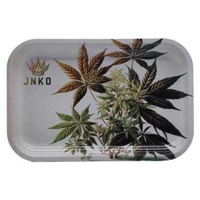 Plateau À Rouler XXL | 29x19cm | Série d'art sur le cannabis | Conception 2 | Plante de mauvaises herbes 2