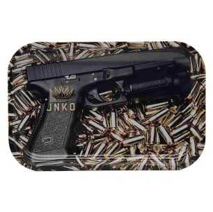 Rolling Tray XXL | 29x19cm | Luxury Art Serie | Design 2 | Gun Art