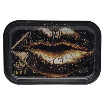 Rolovací tác XXL | 29x19cm | Luxusní umělecká řada | Design 3 | Zlaté rty