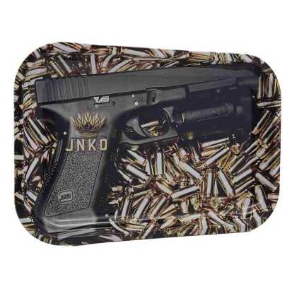 Rolling Tray XXL | 29x19cm | Luxury Art Serie | Design 2 | Gun Art