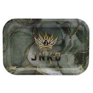 Rolling Tray XXL | 29x19cm | Luxury Marble Art Serie | Design 1 | Grijs & Goud