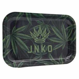 Plateau À Rouler XXL | 29x19cm | Série sur la marijuana | Conception 2 | Feuilles de mauvaises herbes 2
