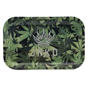 Plateau À Rouler XXL | 29x19cm | Série sur la marijuana | Conception 3 | Feuilles de mauvaises herbes 3
