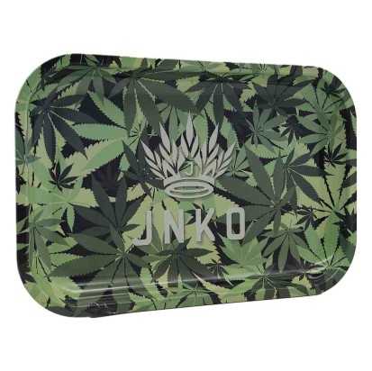 Plateau À Rouler XXL | 29x19cm | Série sur la marijuana | Conception 3 | Feuilles de mauvaises herbes 3