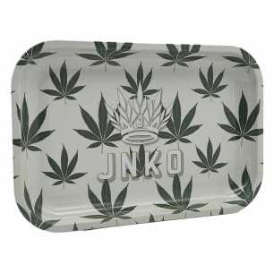 Vassoio per rotoli XXL | 29x19 cm | Serie Marijuana | Disegno 4 | Foglie d'erbaccia 4