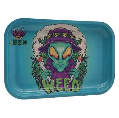 Plateau À Rouler XXL | 29x19cm | Restez série 420 | Conception 1 | Stoner extraterrestre
