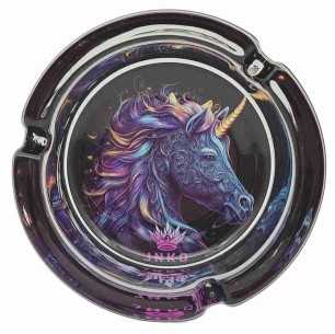 Asbak Rond Glas | Savage Animals | Eenhoorn