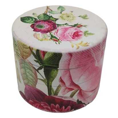 Grinder 4-teilig XL | Aluminium | 55mm | Botanische Blumenserie | Entwurf 1 | Wilde Rosen