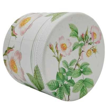 Grinder 4-teilig XL | Aluminium | 55mm | Botanische Blumenserie | Entwurf 4 | Hagebutten