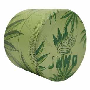 Grinder 4-Delig XL | Aluminium | 55mm | Marijuana Serie | Design 1 | Wietblaadjes 1