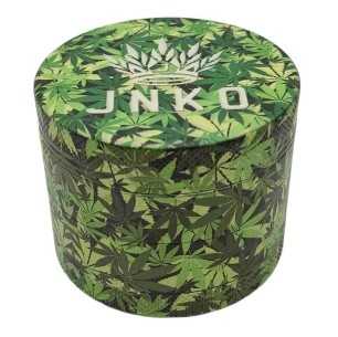 Grinder 4-Parts XL | Aluminium | 55mm | Marijuana Series | Design 3 | Weed Leaves 3