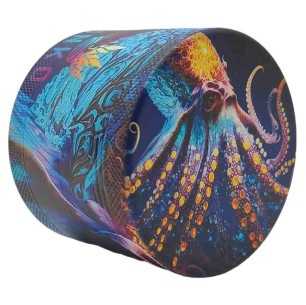 Grinder 4-Parts XL | Aluminium | 55mm | Savage Animals Series | Design 9 | Octopus