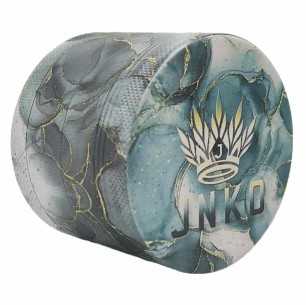 Grinder 4 parties XL | Aluminium | 55 mm | Série d'art en marbre de luxe | Conception 1 | Gris et Or