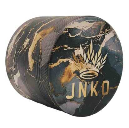 Grinder 4dílná XL | Hliník | 55 mm | Luxusní Marble Art Series | Design 2 | Černé zlato