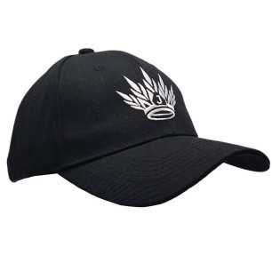 Gorra de béisbol JNKO | Negro | Logo blanco | Cierre strapback